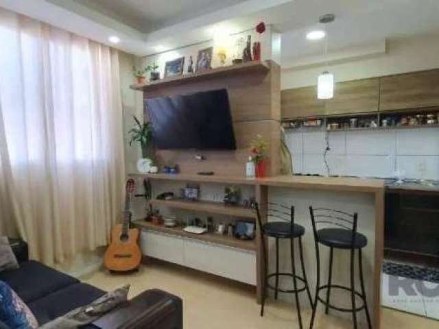 Pronto para morar! IMPECÁVEL. Apartamento de 43 m² de área privativa, composto por 02 dormitórios e com 01 vaga de garagem. SEMI-MOBILIADO, ficam móveis planejados de excelente qualidade, na cozinha, 