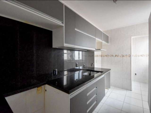 Excelente apto 2 dorms, Semi Mobiliado, c/ piso em porcelanato, cozinha e área de serviço totalmente reformadas e móveis novos, com granito preto São Gabriel, dormitório do casal com closet, banheiro 