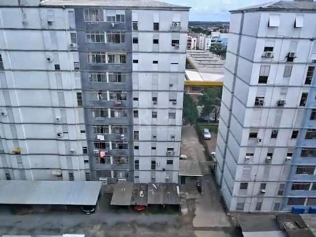 Lindo Apartamento 2 dormitórios, andar alto, décimo Andar, vista para Arena do décimo andar, banheiro, cozinha, vaga escriturada.  Móveis cozinha, roupeiro e Ar condicionado. &lt;BR&gt; Condomínio com