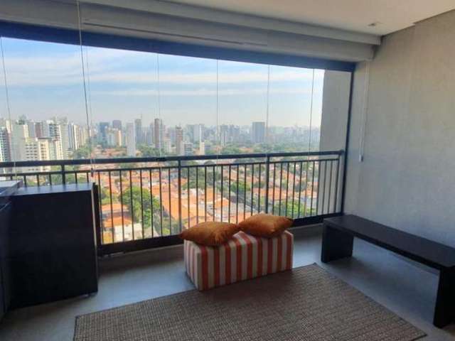 Apartamento para Locação em São Paulo, Campo Belo, 1 dormitório, 1 suíte, 2 banheiros, 1 vaga