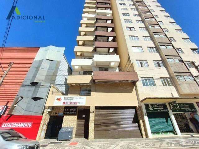 Apartamento com 1 dormitório para alugar, 37 m² por R$ 2.120,00/mês - Centro - Curitiba/PR