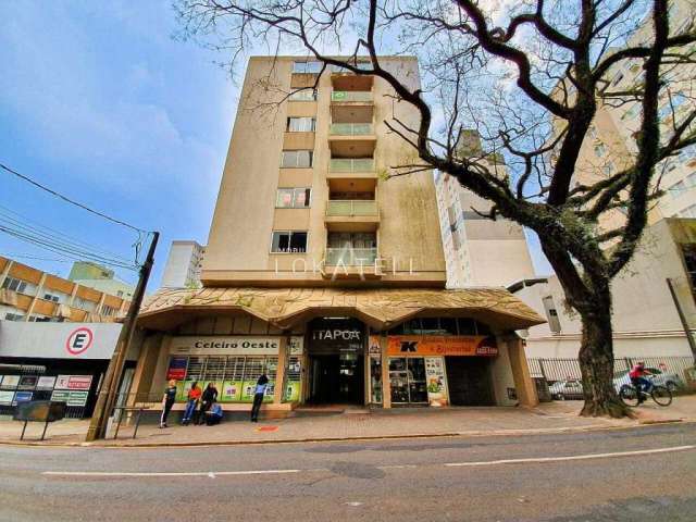 Apartamento unificado a venda no Ed. Itapoã no Centro de Cascavel