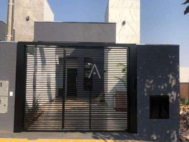 Linda casa com arquitetura moderna e acabamentos de alta qualidade, no Jardim Coopagro