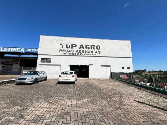 Barracão / Galpão / Depósito para alugar na Rodovia BR-158, 9170, Bela Vista, Pato Branco, 300 m2 por R$ 3.500