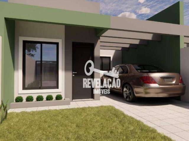 Casa com 3 dormitórios à venda, 93 m² por R$ 729.000,00 - Cruzeiro - São José dos Pinhais/PR