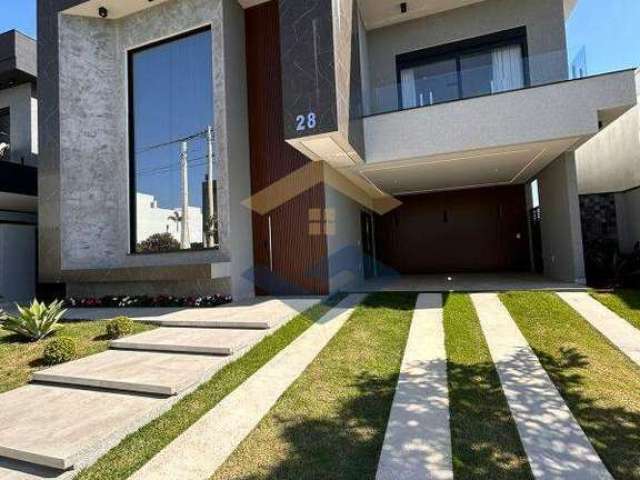 Casa em Condomínio p/ Venda c/ 300m², 5 suítes, Piscina, Área Gourmet - Loteamento Reserva Ermida - Jardim Ermida - Jundiaí/SP