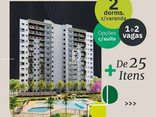 Apartamento para Venda em Indaiatuba, Jardim Bréscia, 2 dormitórios, 1 suíte, 2 banheiros, 1 vaga