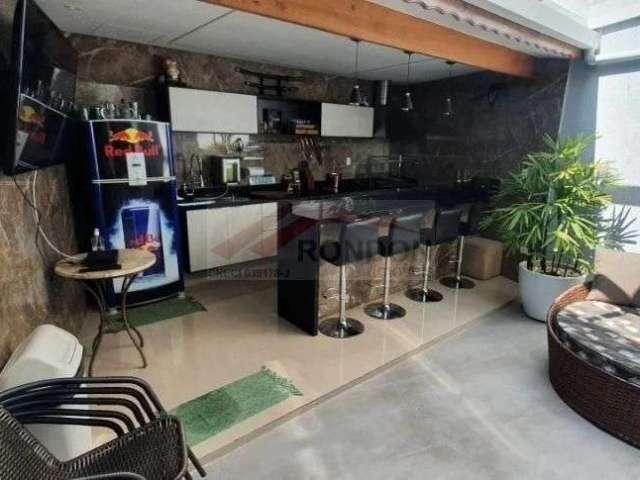 SOBRADO À VENDA NO PARQUE RENATO MAIA - 152,00m² - 3 DORMITÓRIOS - 1 SUÍTE - ÁREA GOURMET COM CHURRASQUEIRA - 3 VAGAS DE GARAGEM.