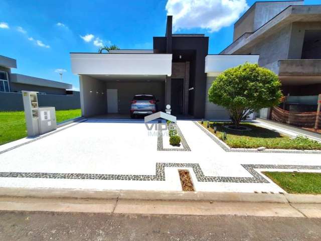 Casa alto padrão para venda em condominio fechado em paulínia/sp