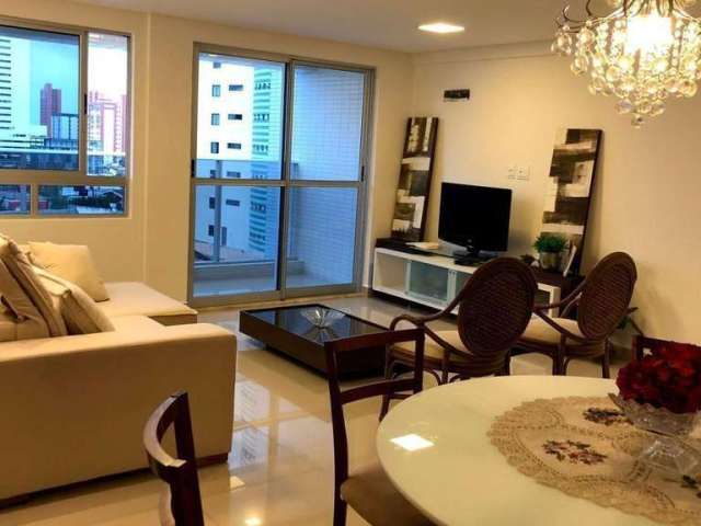 Apartamento com 2 suítes no bairro do Brisamar com 85m² - sala AMPLA - varanda gourmet