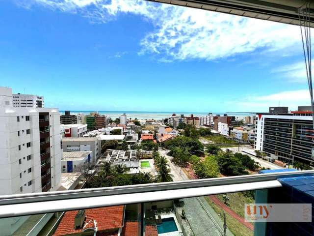 Apartamento com 2 quartos e vista definitiva para o mar ao lado do Parque Parahyba II no bairro Jardim Oceania