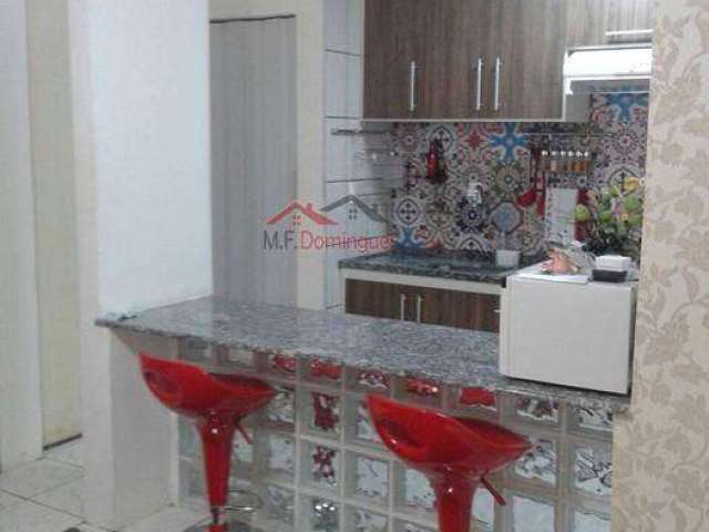 Apartamento com 2 dormitórios à venda, 48 m² por R$ 115.000,00 - Conjunto Habitacional Roberto Romano - Santa Bárbara D'Oeste/SP