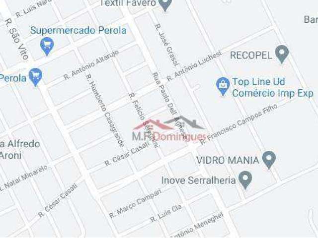 Terreno à venda, 379 m² por R$ 300.000,00 - Jardim Boer I - Americana/SP