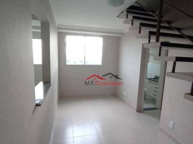 Apartamento Duplex com 2 dormitórios à venda, 105 m² por R$ 299.000,00 - Catharina Zanaga - Americana/SP