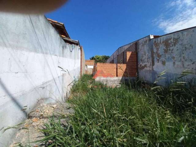 Terreno à venda, 125 m² por R$ 140.000,00 - São Benedito - Americana/SP