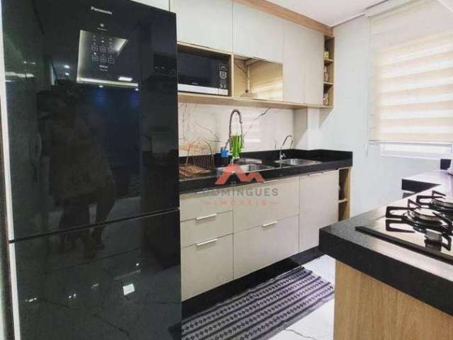 Apartamento com 2 dormitórios à venda, 45 m² por R$ 220.000,00 - Morada do Sol - Americana/SP