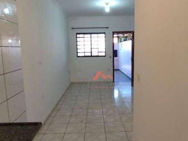 Casa com 1 dormitório para alugar por R$ 909/mês - Jardim Boer I - Americana/SP