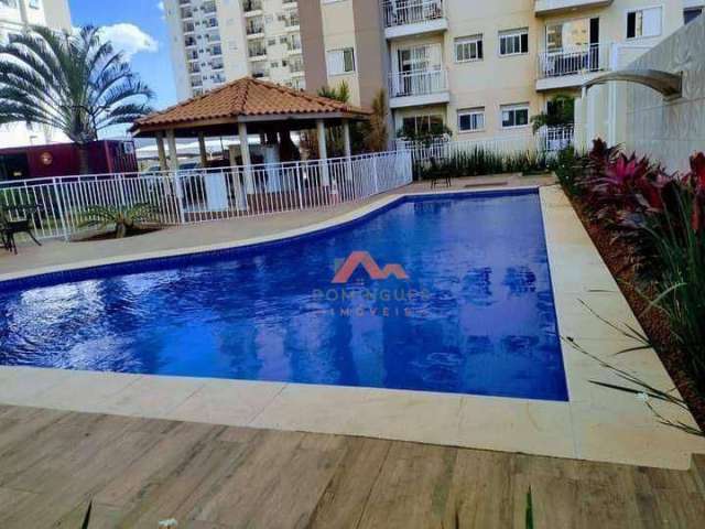 Apartamento com 2 dormitórios à venda, 46 m² por R$ 260.000,00 - Cariobinha - Americana/SP