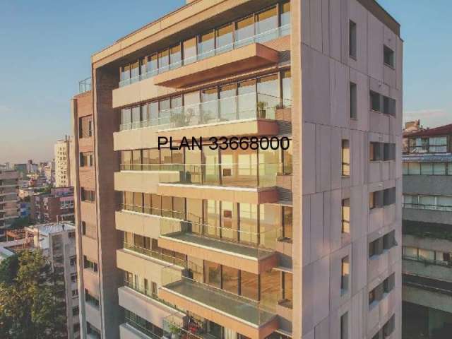 Apartamento de luxo à venda em Porto Alegre-RS, Rio Branco: 3 quartos, 3 suítes, 3 salas, 4 vagas, 268m² Área.