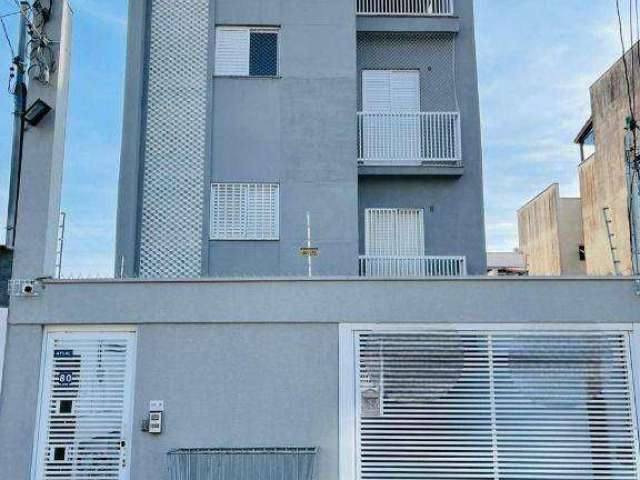 Cobertura com 3 dormitórios à venda, 50 m² por R$ 424.000,00 - Vila Tibiriçá - Santo André/SP