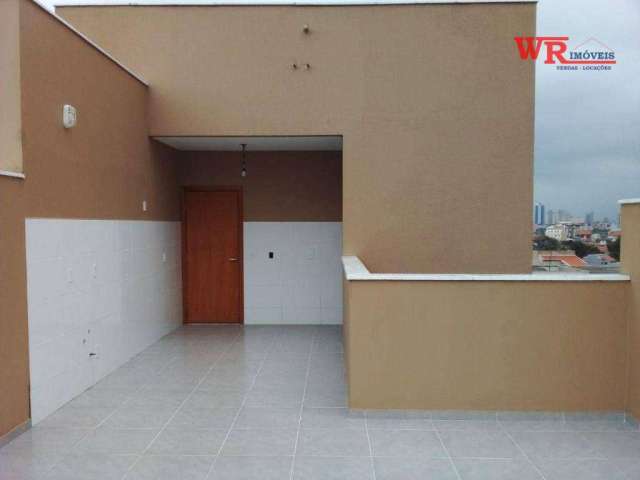 Cobertura com 2 dormitórios à venda, 45 m² por R$ 350.000,00 - Vila Helena - Santo André/SP