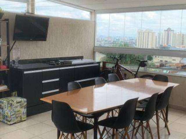 Cobertura com 2 dormitórios à venda, 80 m² por R$ 460.000 - Vila Scarpelli - Santo André/SP