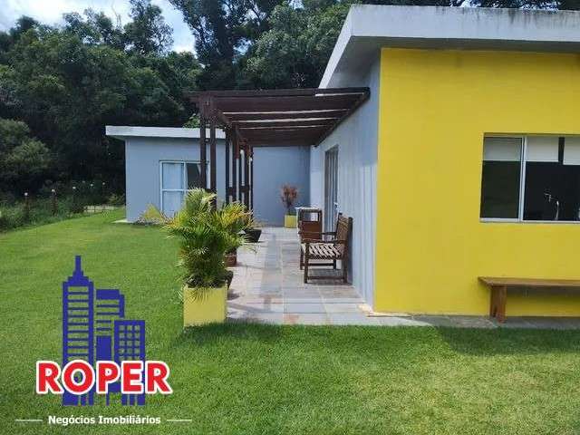 Linda chácara de 1.000 m²/casa sede/piscina/espaço gourmet à venda em ibiuna