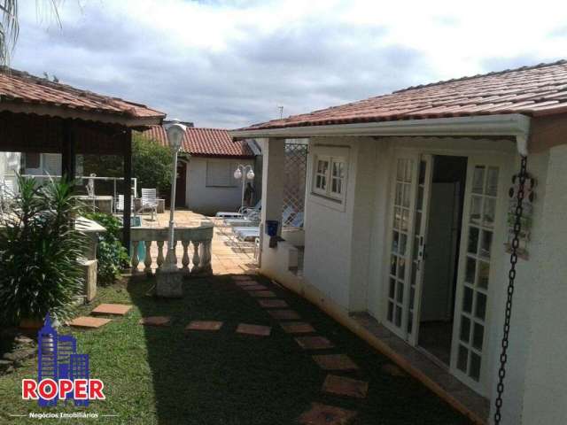 Excelente casa com 4 dormitórios/espaço gourmet/piscina/6 vagas à venda em atibaia