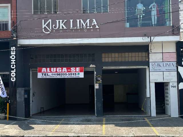 Salão Comercial 260m2 na Av. Paulo Faccini em Guarulhos