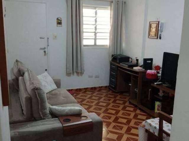 Apartamento, de 46m², com 1 quarto, bairro Ponta da Praia - Santos/SP