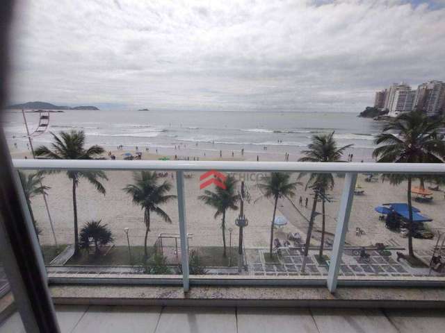 Apartamento com 3 dormitórios, 180 m² - Asturias - Guarujá/SP