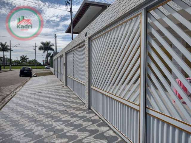 Casa com 2 dormitórios para alugar, 49 m² por R$ 1.600,00/mês - Mirim - Praia Grande/SP