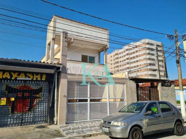 Sobrado com 2 dormitórios à venda, 52 m² por R$ 370.000,00 - Vila Guilhermina - Praia Grande/SP