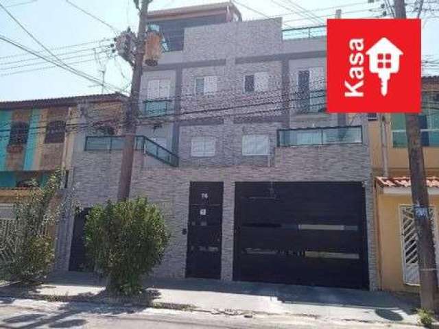 Apartamento com 2 quartos à venda na Rua Curitiba, 76, Parque Erasmo Assunção, Santo André por R$ 335.000