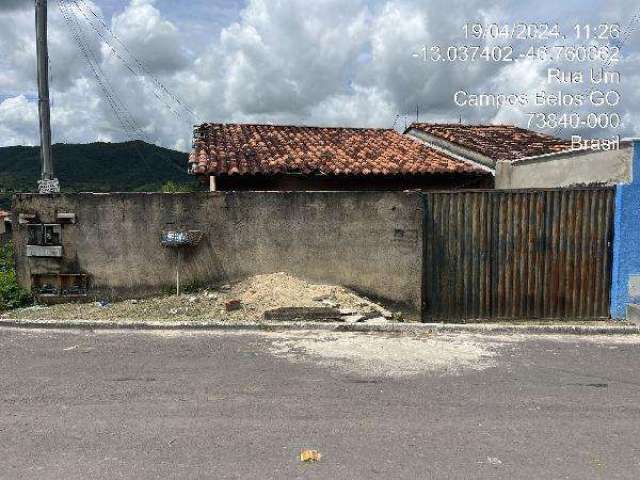 Oportunidade Única em CAMPOS BELOS - GO | Tipo: Casa | Negociação: Venda Direta Online  | Situação: Imóvel