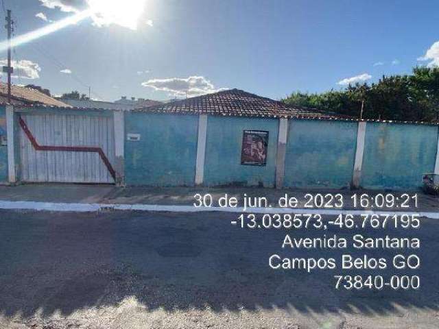 Oportunidade Única em CAMPOS BELOS - GO | Tipo: Casa | Negociação: Venda Direta Online  | Situação: Imóvel