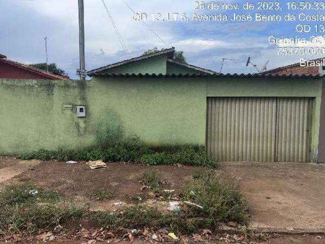 Oportunidade Única em GOIANIRA - GO | Tipo: Casa | Negociação: Leilão  | Situação: Imóvel