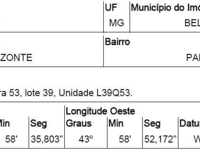 Oportunidade Única em BELO HORIZONTE - MG | Tipo: Terreno | Negociação: Venda Direta Online  | Situação: Imóvel