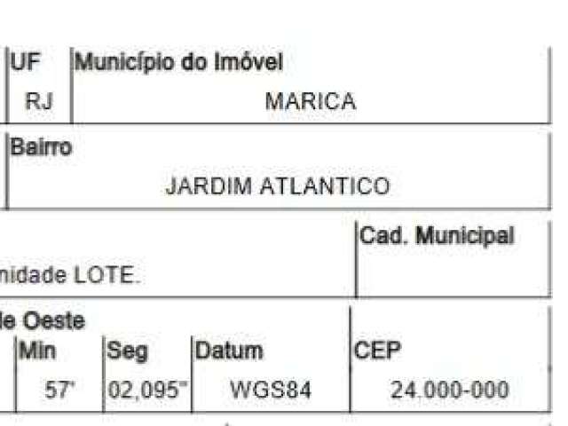 Oportunidade Única em MARICA - RJ | Tipo: Terreno | Negociação: Venda Direta Online  | Situação: Imóvel