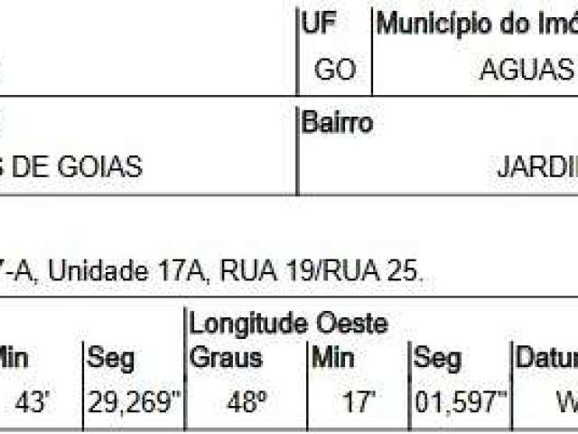 Oportunidade Única em AGUAS LINDAS DE GOIAS - GO | Tipo: Terreno | Negociação: Leilão  | Situação: Imóvel