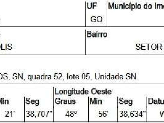 Oportunidade Única em ANAPOLIS - GO | Tipo: Terreno | Negociação: Leilão  | Situação: Imóvel