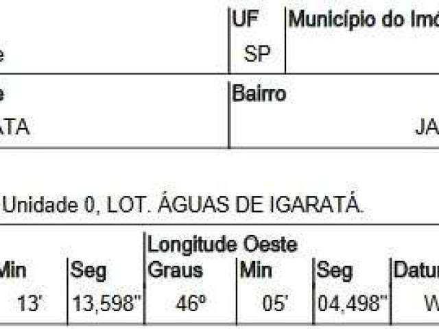 Oportunidade Única em IGARATA - SP | Tipo: Terreno | Negociação: Venda Online  | Situação: Imóvel