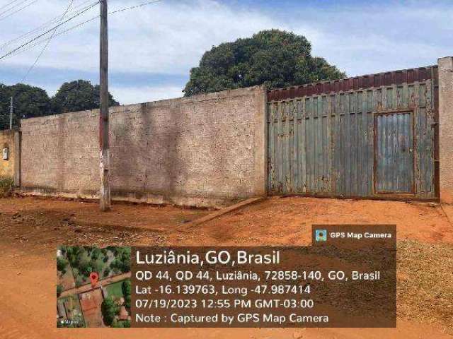 Oportunidade Única em LUZIANIA - GO | Tipo: Terreno | Negociação: Licitação Aberta  | Situação: Imóvel