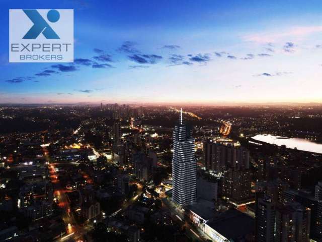 Apartamento com 3 dormitórios à venda, 161 m² por R$ 3.214.800,00 - Champagnat - Curitiba/PR