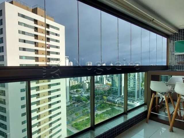 Apartamento mobiliado com excelente localização em Boa Viagem, próximo ao shopping Recife.