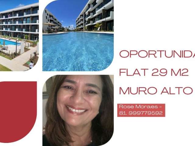 Lindo flat em Muro Alto: pronto para morar!