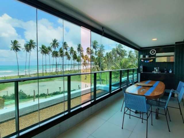 Apartamento para Venda Mobiliado 4 Quartos Cond. Acqua Marine Vista para o Mar Pé na Areia Reserva do Paiva