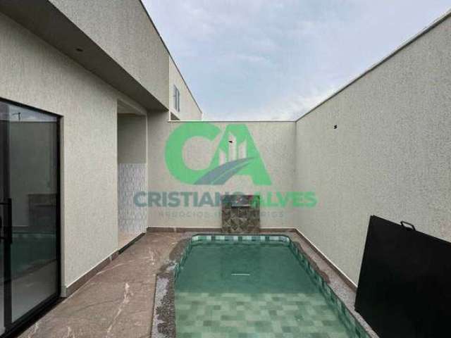 casa à venda  no setor  Papillon Park com 3 quartos sendo 1 suite, piscina, espaço Gourmet, ótima localização,