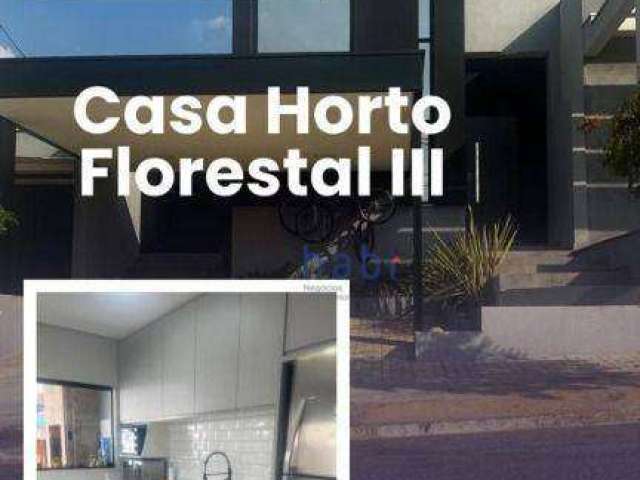 Casa com 2 dormitórios à venda, 130 m² por R$ 700.000,00 - Condomínio Horto Florestal III - Sorocaba/SP