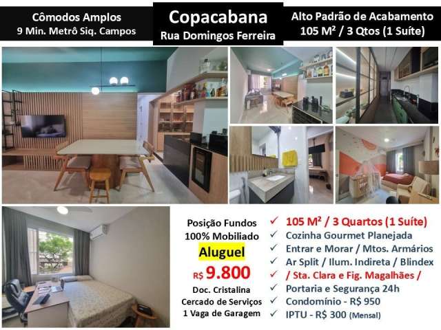 Apto Copacabana Domingos Ferreira 105M²